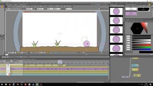 Уроки Open Toonz 1.3  спецэффекты, урок мяч