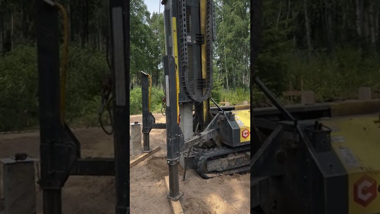 Свайный фундамент. Железобетонные забивные сваи смотреть онлайн