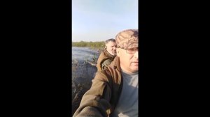Охота на лодке с мотором болотоходом
