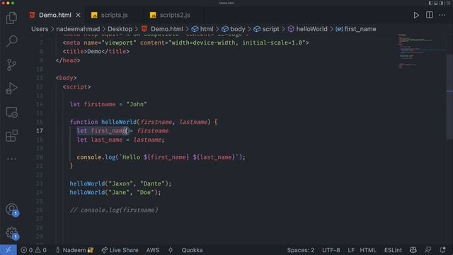 Functions in JavaScript - JavaScript tutorial 2022 part # 14