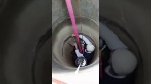 Замазываем кольца в колодце. Лайфхак.