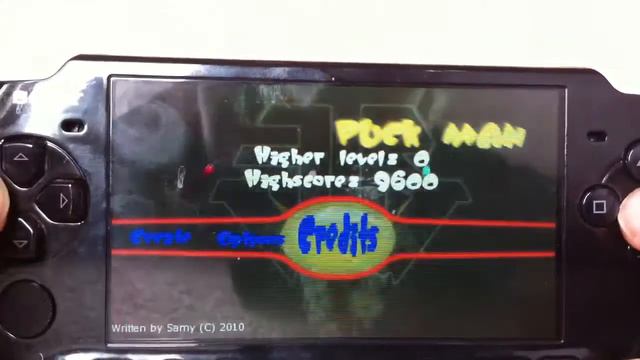 Packman On PSP 
