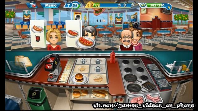 Обзор игры Cooking fever (Кухонная лихорадка)
