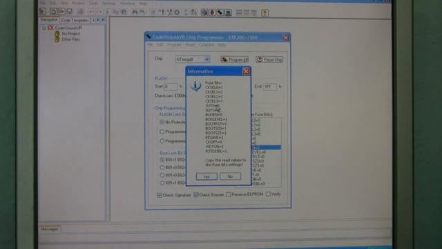 Программирование AVR на языке Ассемблер, часть 3. "Настройка программатора" смотреть онлайн