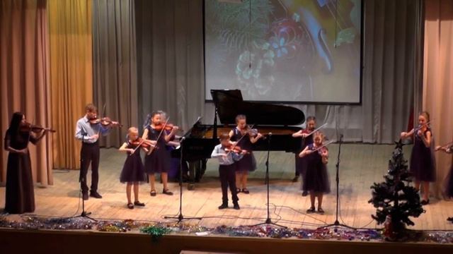 Ансамбль скрипачей,инструментальное исполнительство Е.Медведовский  "Гамма -джаз" МБУДО "ДШИ" смотреть онлайн