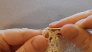 Большая рельефная салфетка АВРОРА. Мастер - класс. AURORA DOILY.