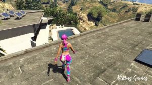 GTA 5 Girl Parkour Fails #2