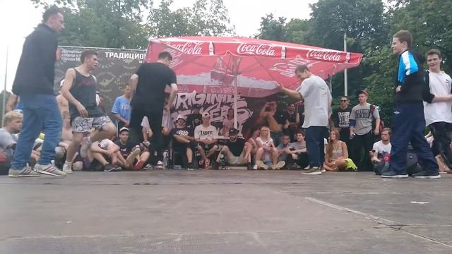Брейк данс батл на Moscow City Games 2017 смотреть онлайн