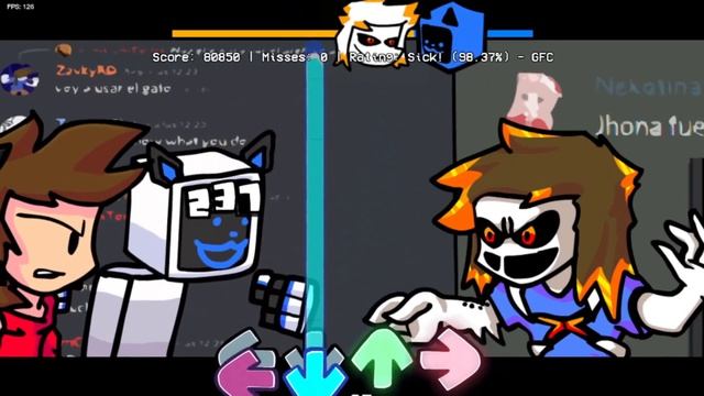 Zanta V4 but everytime it is the Opponent's turn the mod changes - Friday Night Funkin' смотреть онлайн