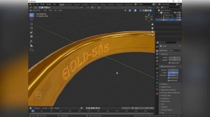 Текст в Blender 3D. Как разместить текст на не ровной поверхности.