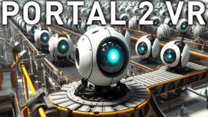 РАЗРУШИЛ ЗАВОД ТУРЕЛЕЙ в Portal 2 VR! / Часть 6 /
