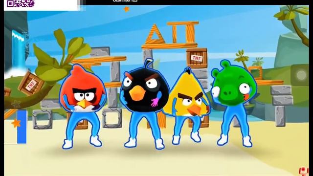 Just dance the Balkan Blast remix dans (angry Birds) смотреть онлайн