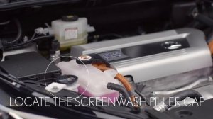 Lexus NX: How to refill your washer fluid tank