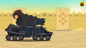 Мега танки VS Мега Босс - Мультики про танки