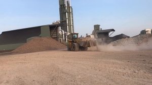 Фронтальный Погрузчик XCMG LW1200KN в работе