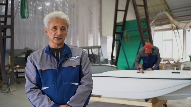 Лодка для рыбалки Винета 315. Процесс производства