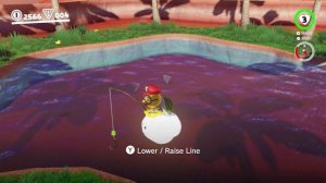 Super Mario Odyssey // How to Fish
