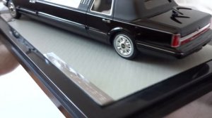Lincoln Town Car Stretch Limousine 1997 | GLM Models | Обзор масштабной модели 1:43