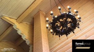 Дом из оцилиндрованного бревна под ключ! Комплекс работ на участке.