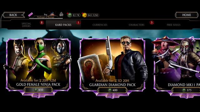 Gold Female Ninja Pack Opening | MK Mobile | Mortal Kombat