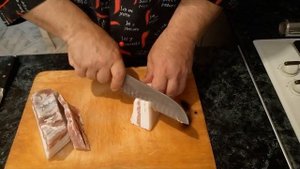 Как посолить сало за 5 минут! Быстро и просто. Домашний бекон)))