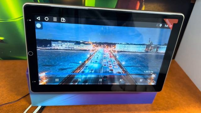 Магнитола Bos mini 1 din с поворотным экраном 8 ядерная / 4-32 Gb памяти с сим модемом + WiFi смотреть онлайн