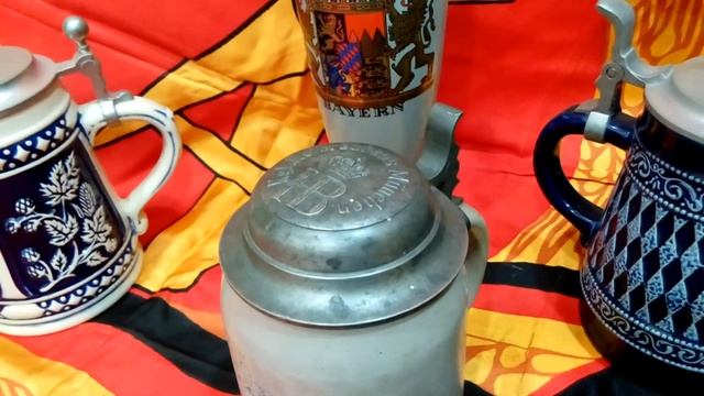 Старинная кружка из Хофбройхаус.Мюнхен ,Германия . смотреть онлайн