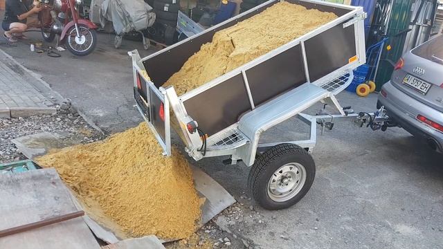 Прицеп Самосвал К квадроциклу или автомобилю. смотреть онлайн