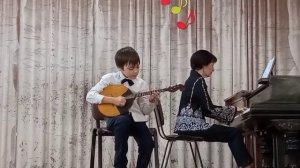 Кроптя Давид. А. Вивальди. Концерт соль мажор, 1 часть.