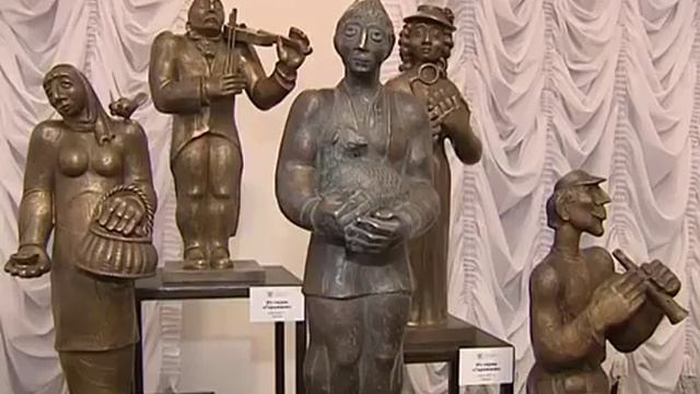 В Музее современного искусства в Ярославле выставка в технике объемной эмали Зураба Церетели
