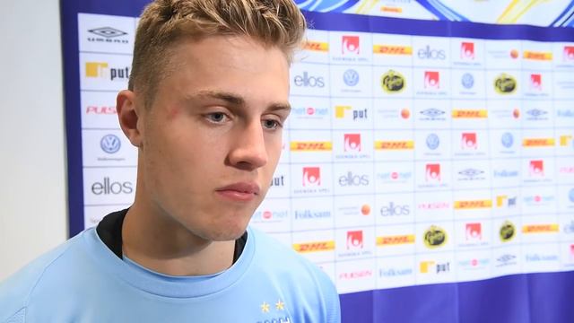 Mattias Svanberg efter matchen mot Elfsborg смотреть онлайн