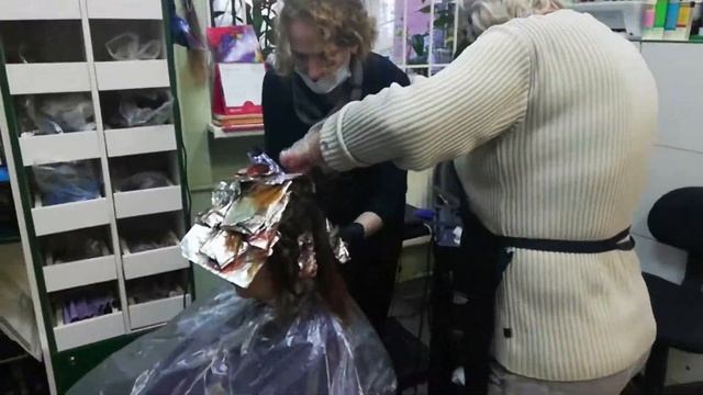 Тонирование в четыре руки :)