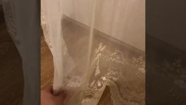 Тюль сетка с вышивкой, цвет - шампань с золотом смотреть онлайн