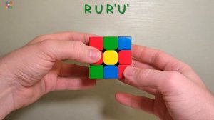 Как собрать одну сторону Кубика Рубика 3х3 ???