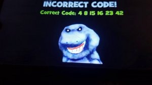 I got the incorrect code in Barney error