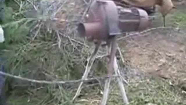 Самодельный измельчитель веток