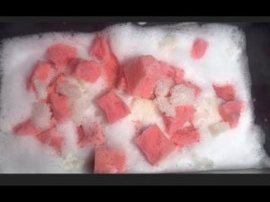 ASMR/sponge/Cillit BANG/ripping sponge/Relaxing sounds