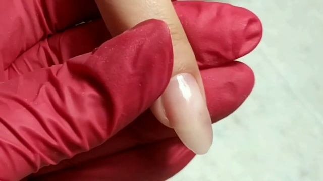 Маникюр/Ремонт сломанного ноготка полигелем