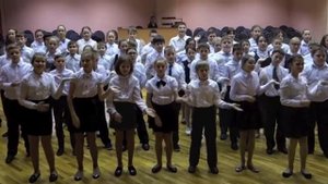 Поздравление к юбилею школы от 5-х классов