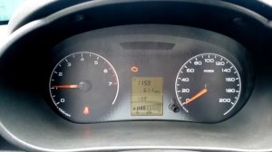 Лада Гранта холодный запуск