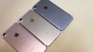 Три цветовых решения будущего iPhone 7 