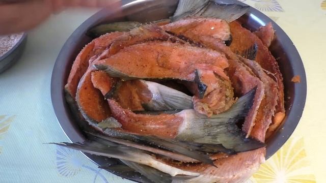 ВЯЛЕНЫЕ ХРЕБТЫ ЛОСОСЯ, кеты, отличная закуска к пиву, Рецепт, вяленая рыба fisherman dv. 27 rus