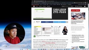 Username & Password Modem IndiHome ZTE F609 / Huawei HG8245H | Cara Login Modem IndiHome Terbaru