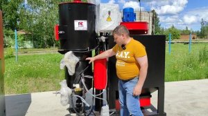 Пескоструйная камера и системы фильтрации и рекуперации