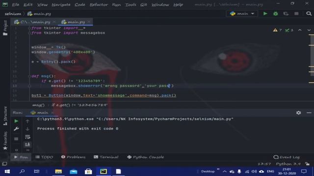 how to create message box in tkinter python смотреть онлайн