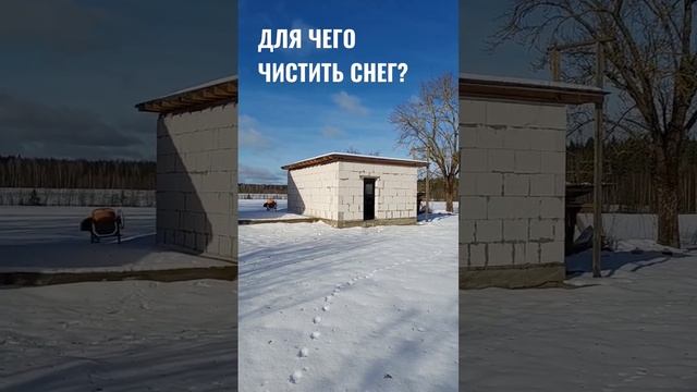 Для чего убирать СНЕГ с крыши?