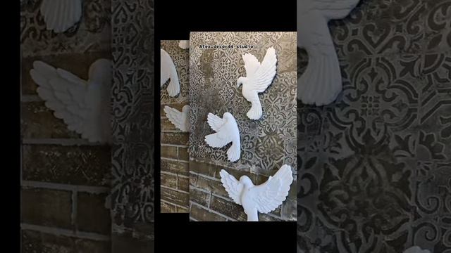 Любимая работа....Трафареты в декоре..... смотреть онлайн