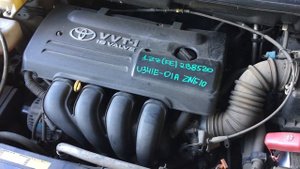 Видео работы двигателя 1ZZ-FE ZNE10