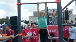 Мой первые соревнования по воркауту