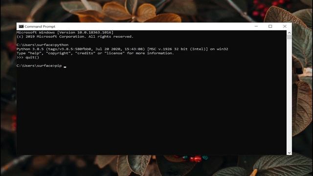 PYTHON TRICK PLAY YOUTUBE FROM COMMAND PROMPT OR TERMINAL ( pywhatkit Module)